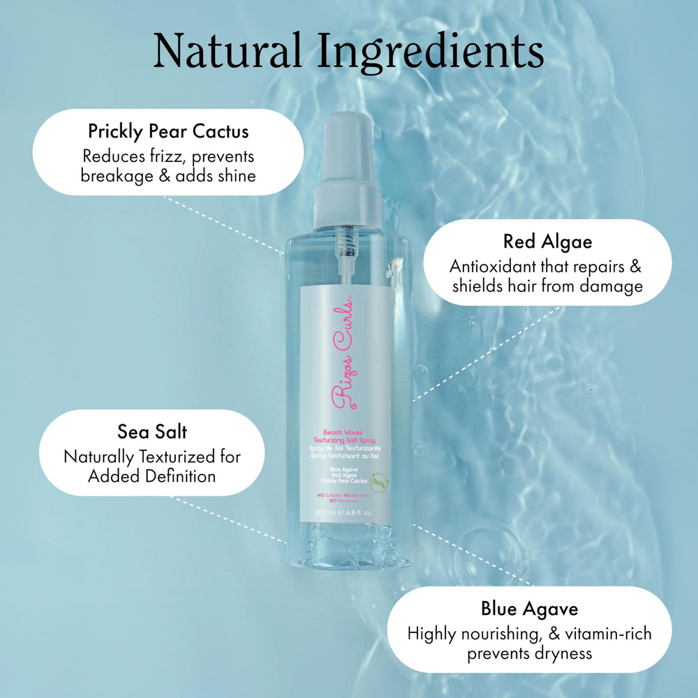Rizos Curls Blue Agave-humectant nourishes and hydrates a curl-loving look.
