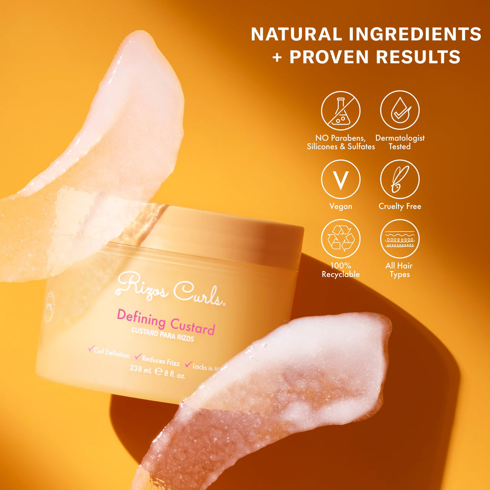 Rizos Curls Defining Custard daily-use for manageable curls