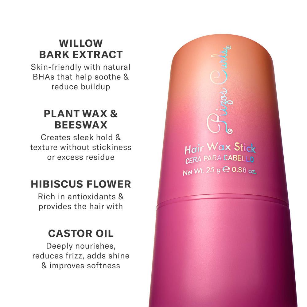 Rizos Curls Hair Wax Stick safe for daily use on all hair types.