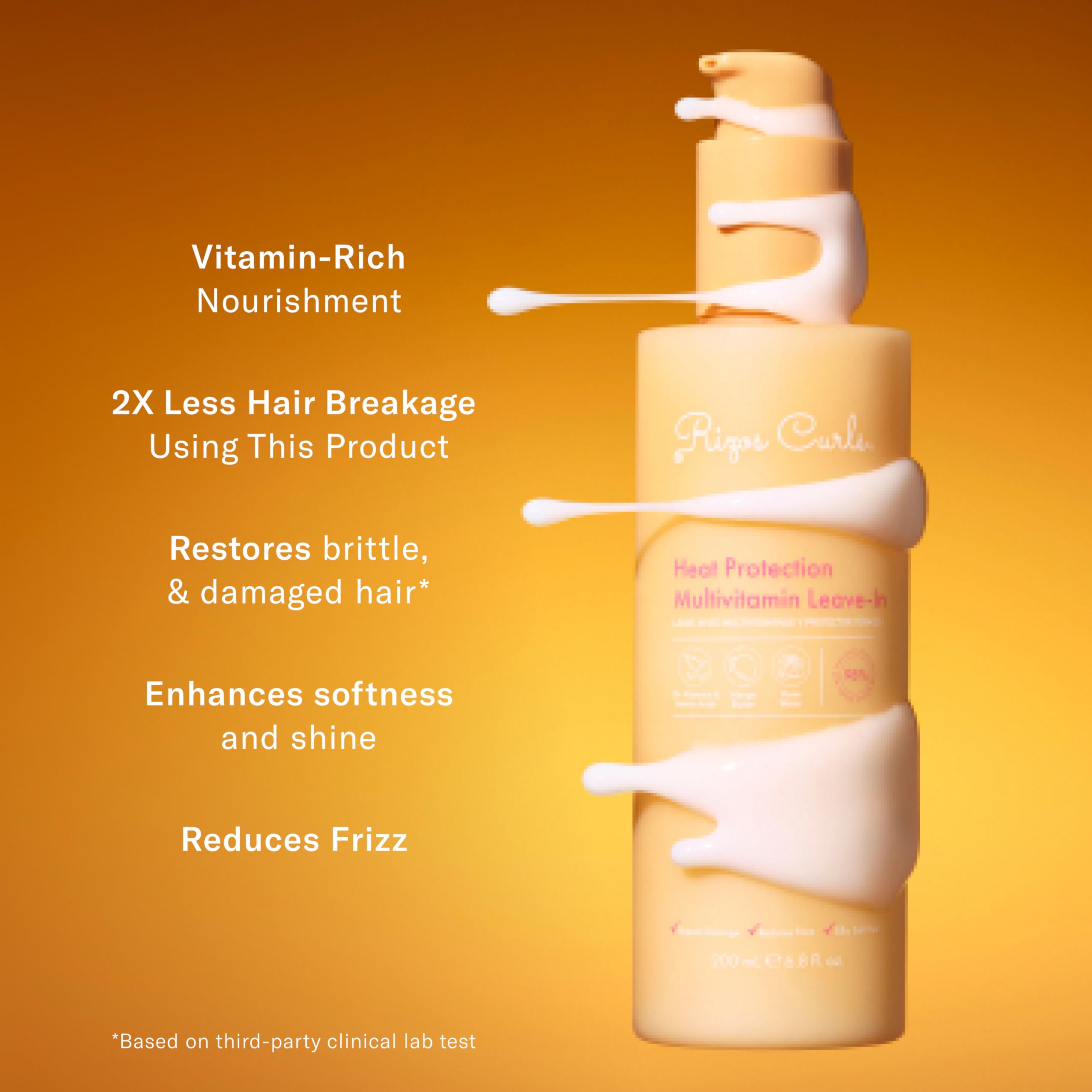 Rizos Curls sulfate-free and paraben-free leave-in for gentle nourishment.