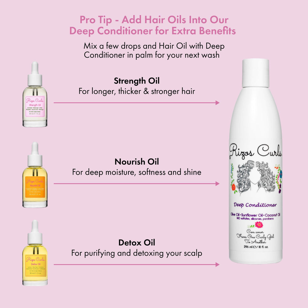 Rizos Curls Nourish Oil adds light shine without heaviness on hair