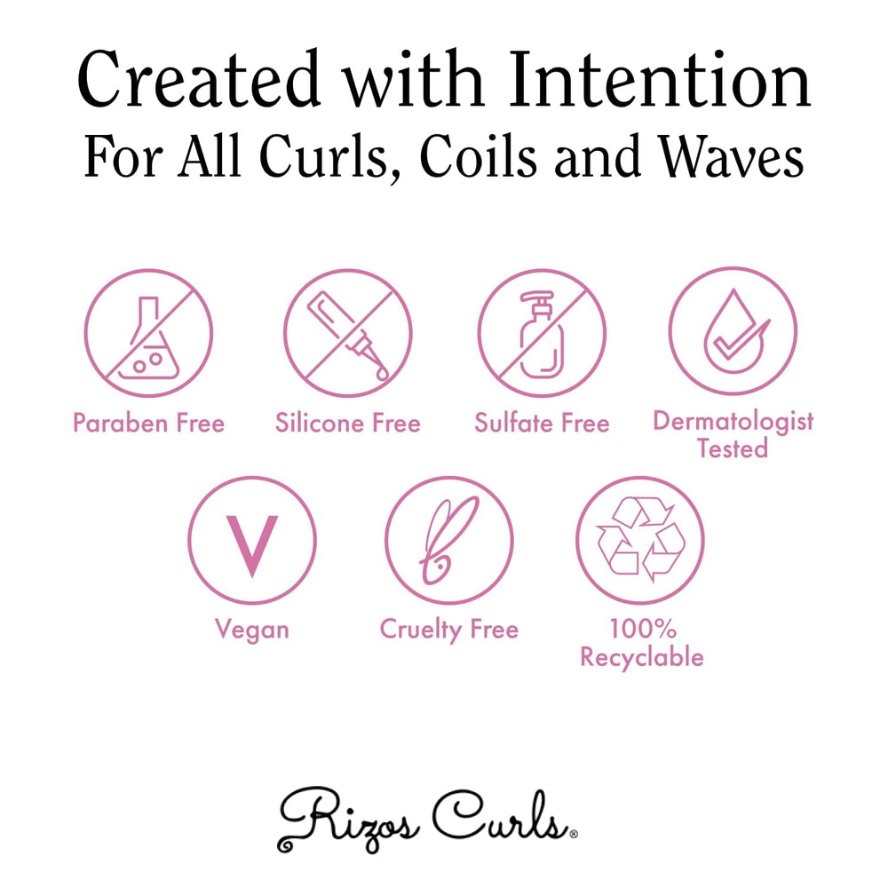 Rizos Curls Shea Butter formula locks in moisture without greasiness
