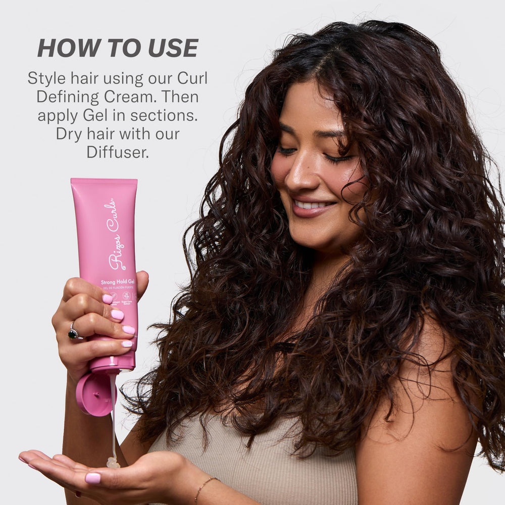 Rizos Curls sugar cane extract promotes hydration and shine
