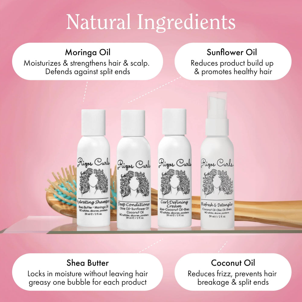 Rizos Curls curl cream for defined, frizz-free curls and shine