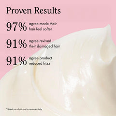 Applying Rizos Curls Vitamin C mask for even coverage and manageability