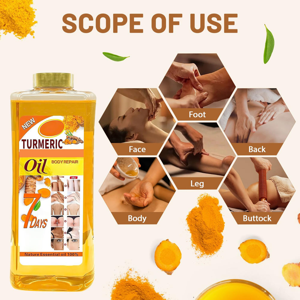 Rliolouo Soft 7 oil massaged into skin for nourishment