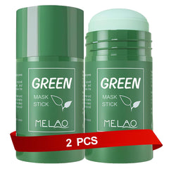 RLXSH Green Tea Mask Stick targets pores for a refreshed complexion.
