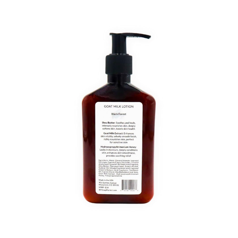 RM Soap Market Goat Milk Lotion goat milk drop illustration.