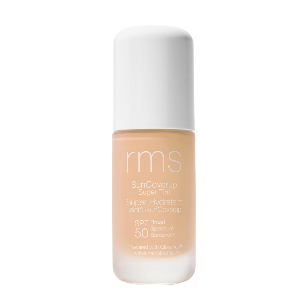RMS Beauty SunCoverup bottle with ivory tint offers natural daily coverage.