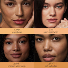 RMS Beauty SunCoverup radiance finish on skin highlights glow and smoothing
