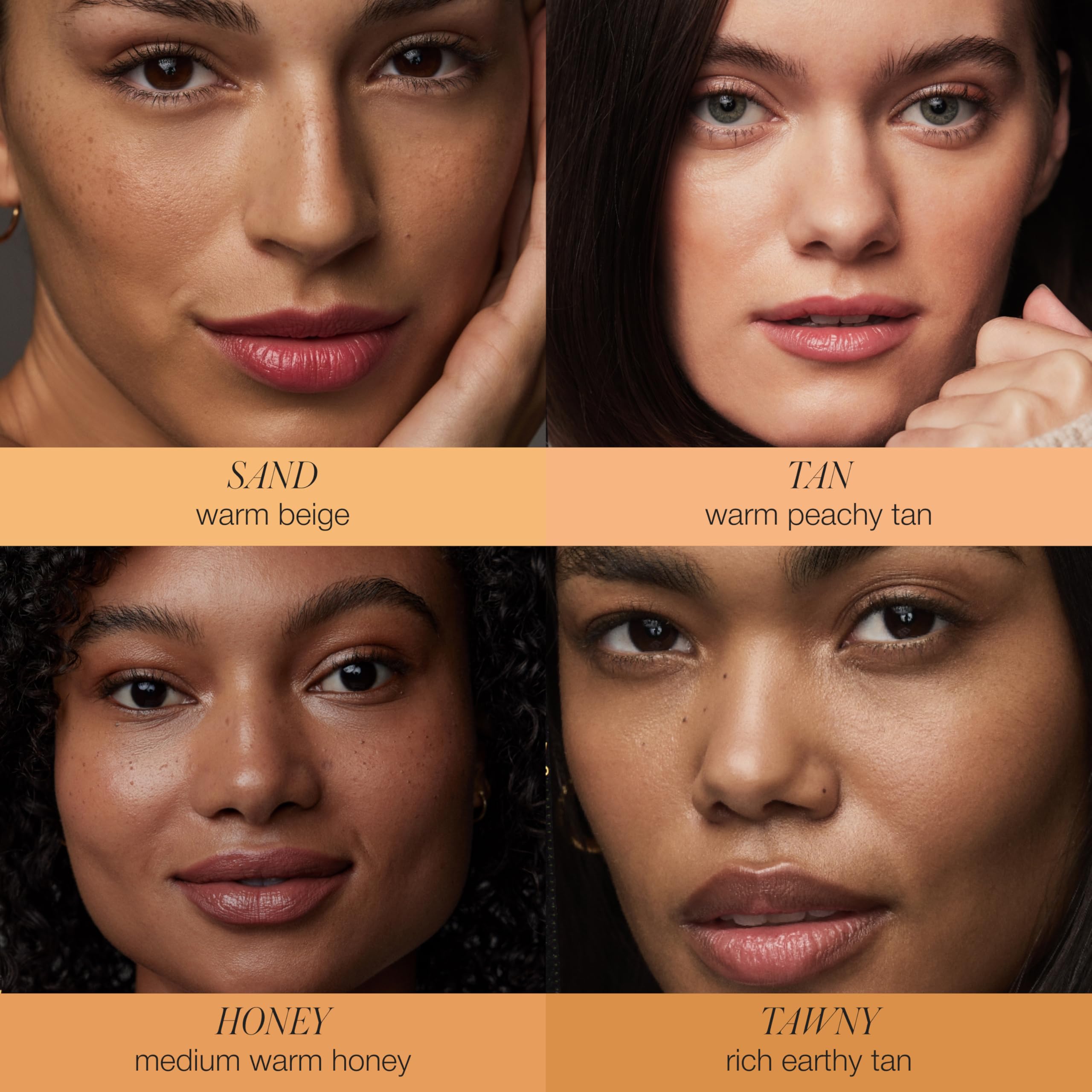 RMS SunCoverup SPF 50 blended on cheek for natural radiance