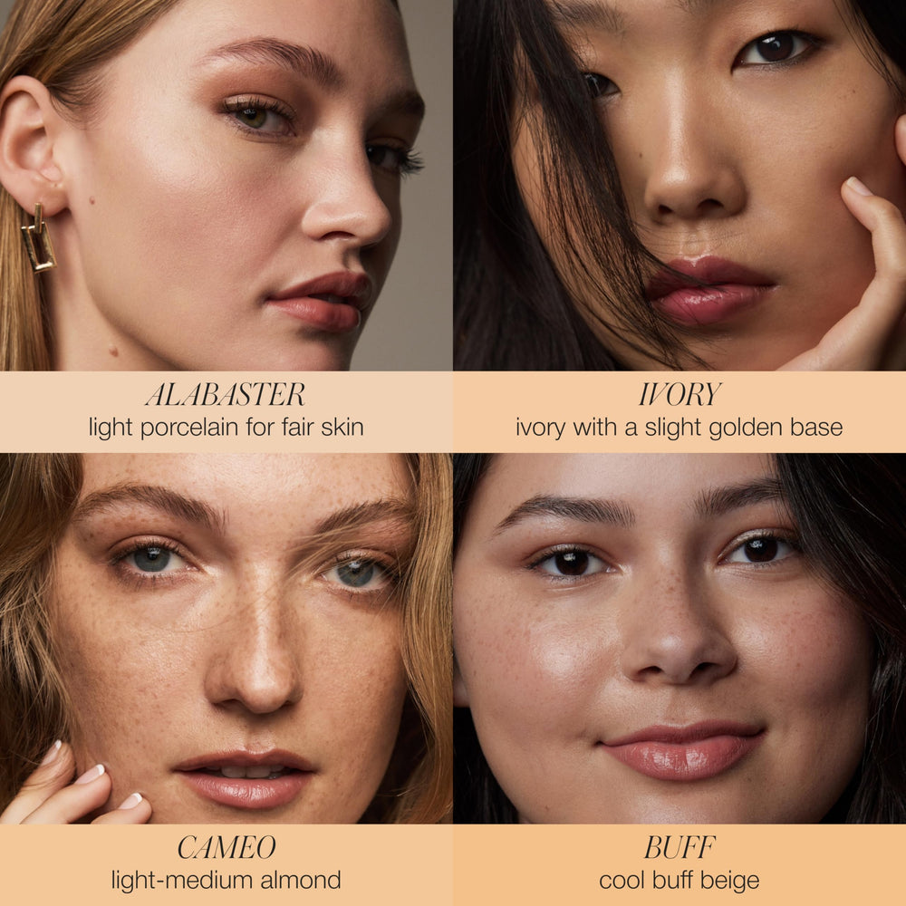 RMS SunCoverup SPF 50 texture close-up highlights a breathable finish.