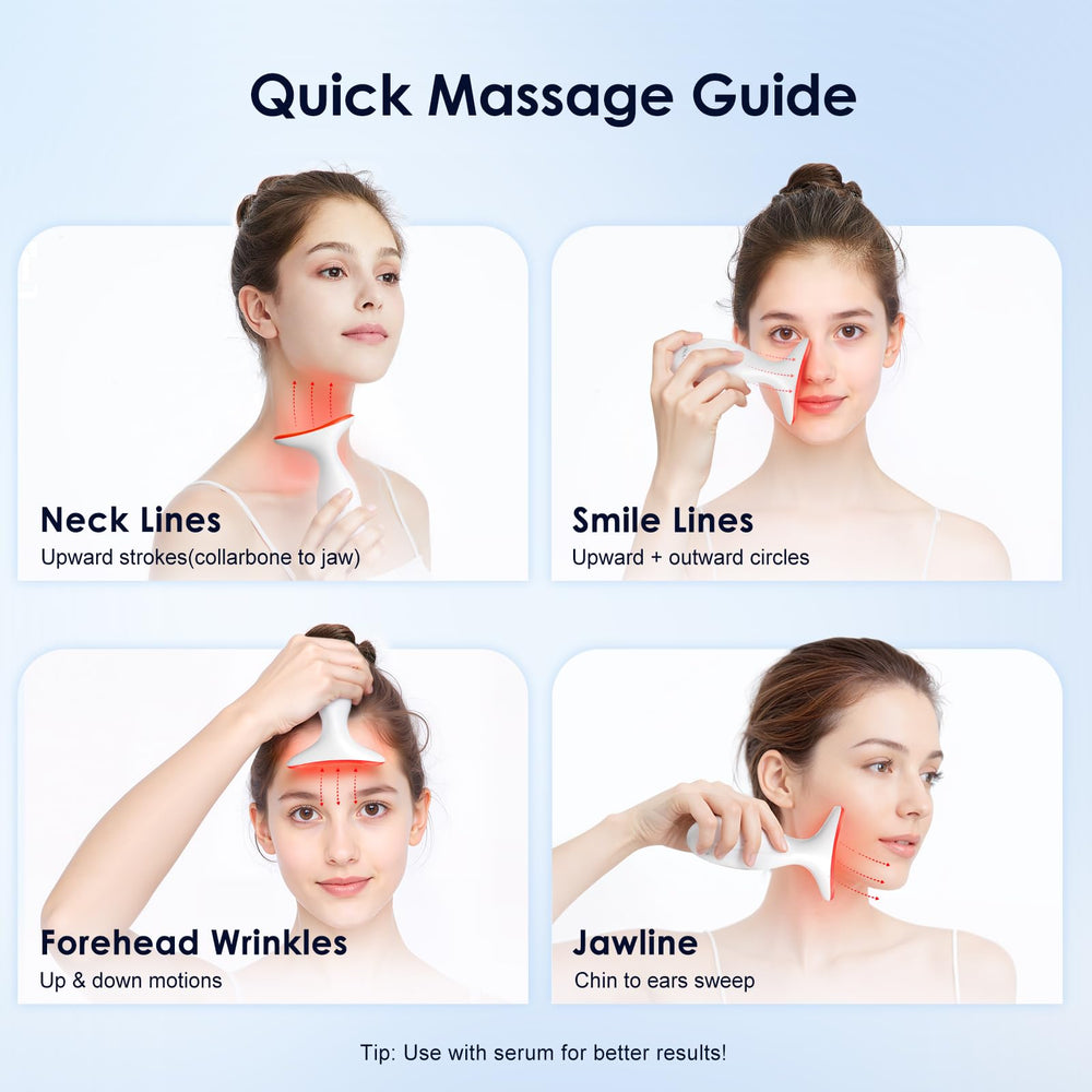 RNAIX massager demonstrates potential firming and lifting benefits.