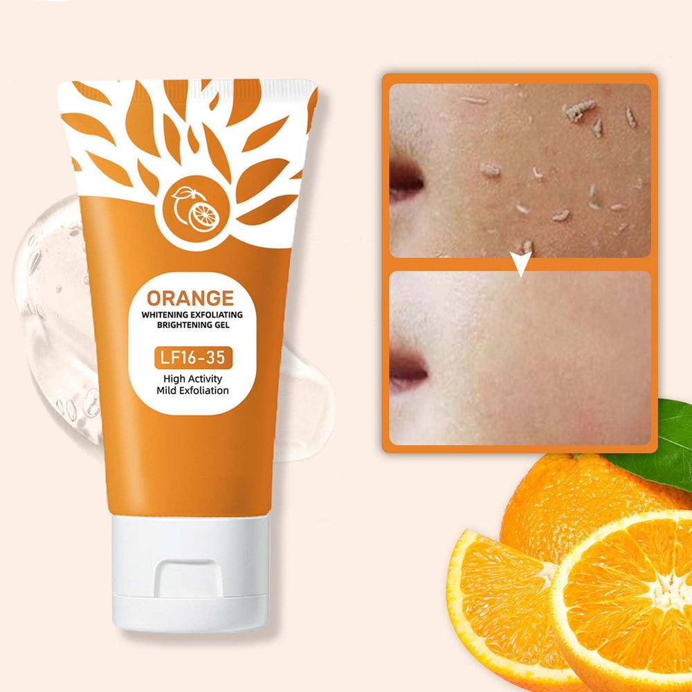 RnemiTe-amo Orange Enzymes Gel near ingredients highlights natural exfoliation and hydration