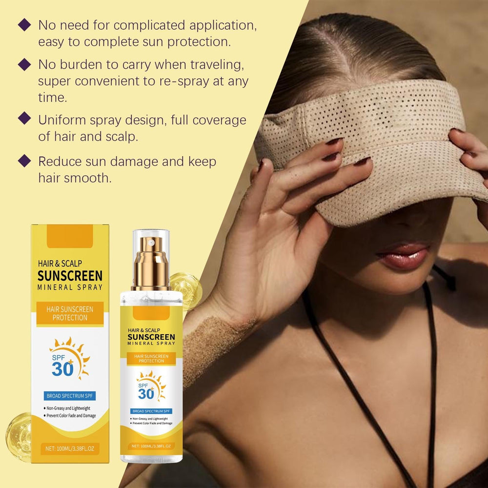 RnemiTe-amo Coconut-enriched formula nourishes scalp during outdoor days.
