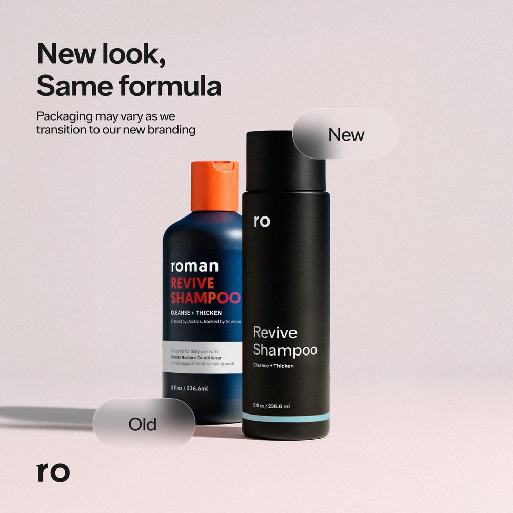 Ro Men's Restore Conditioner on hair ends for manageability