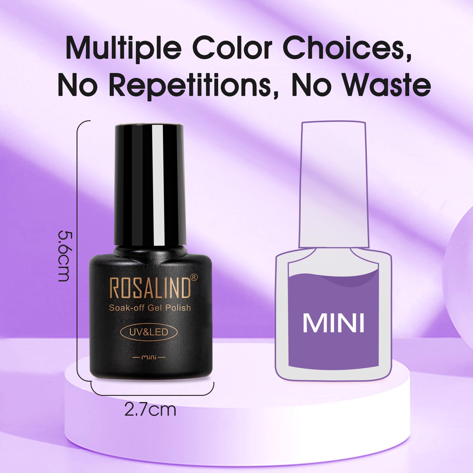 ROSALIND gift box nail polish set presented as a premium gift