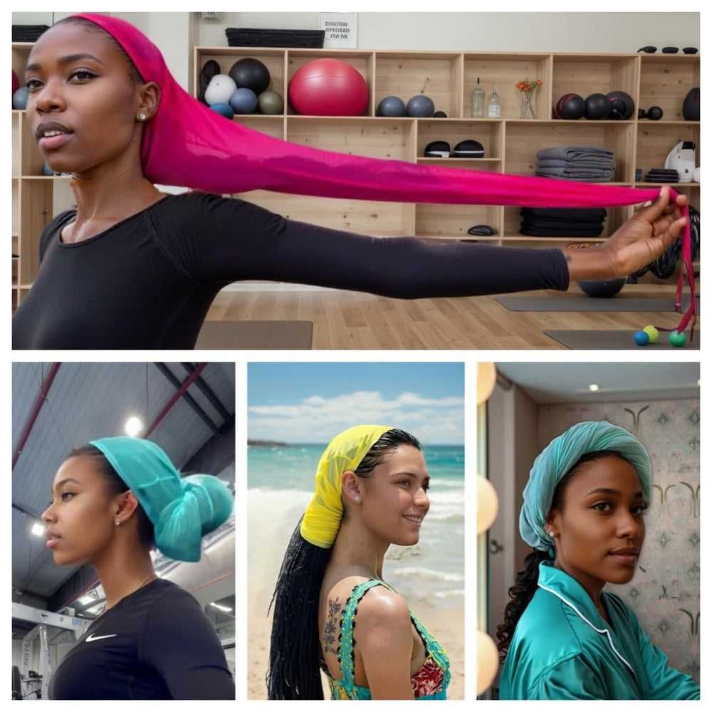 Roaming dreadlock sleeve is lightweight and breathable to prevent tangling.