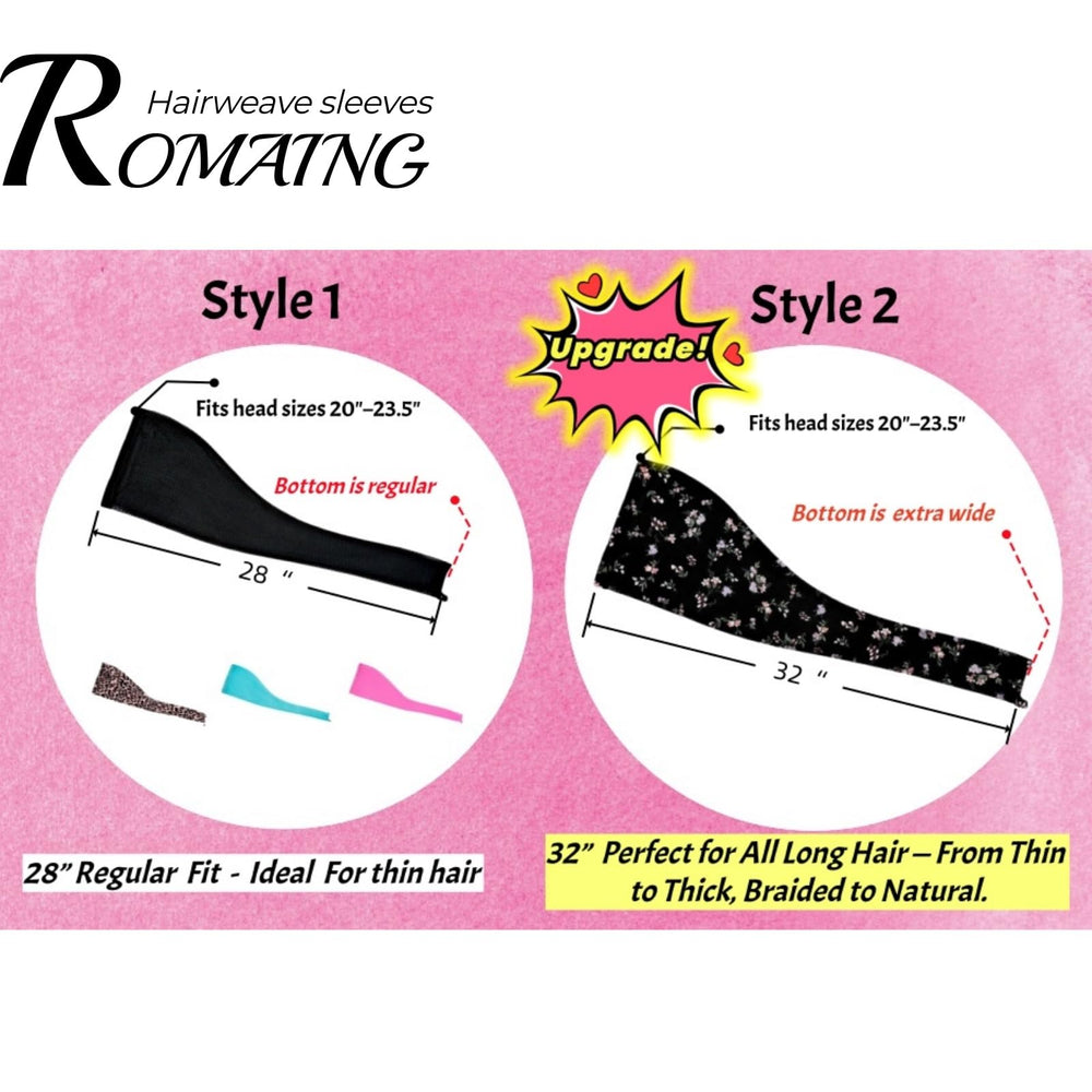 Roaming sleeve doubles as headband or wristband for versatile looks.