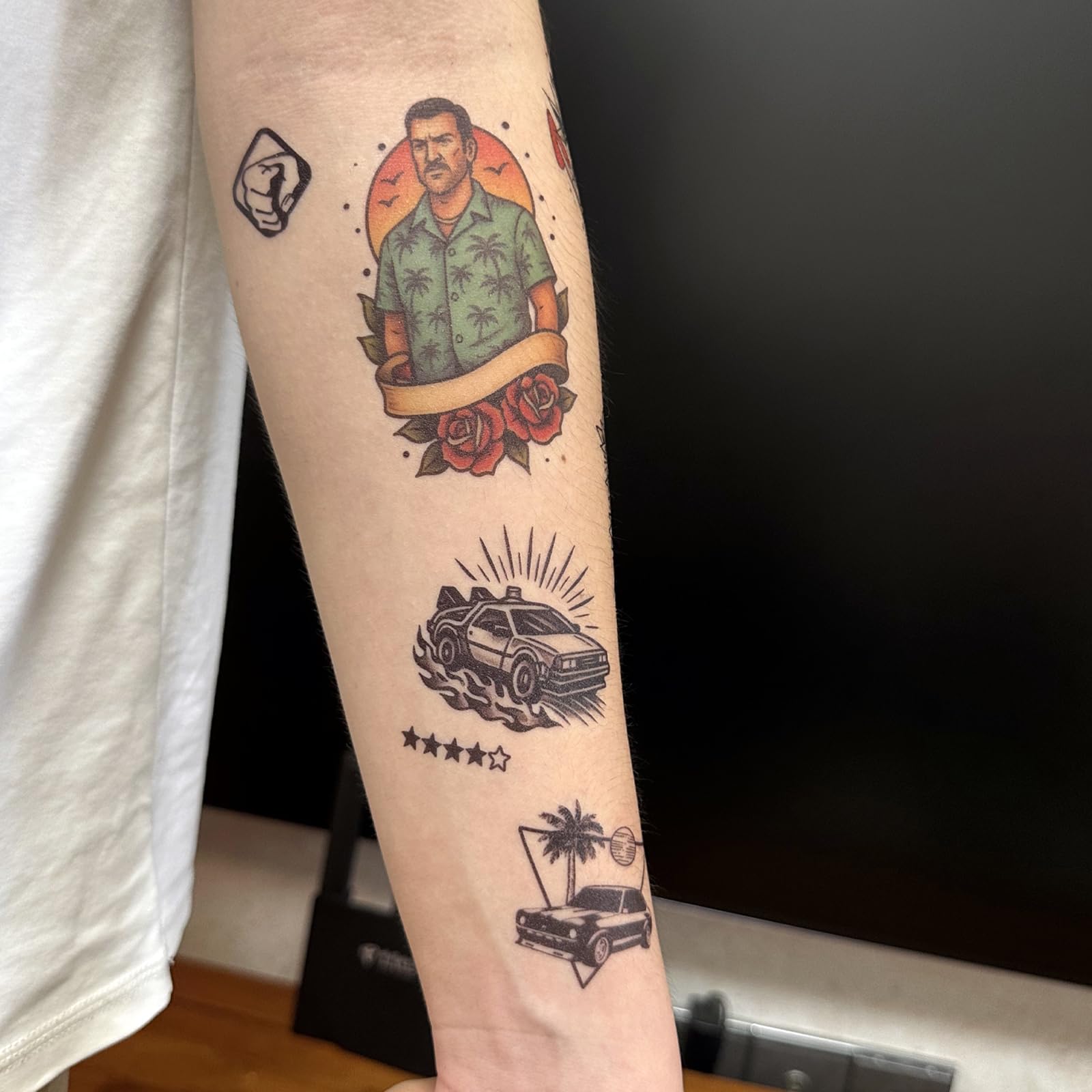 Roarhowl anchor tattoo offering nautical style for adventures and outfits