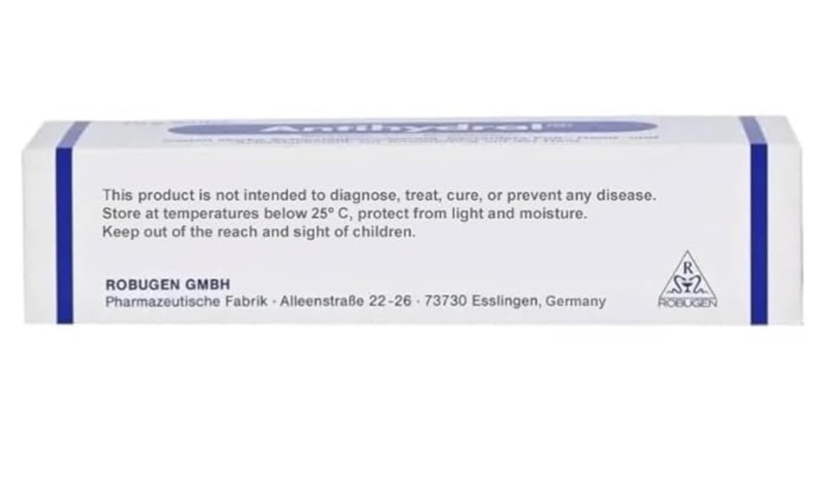 ROBUGEN 70g tube packaging shows German-made quality.