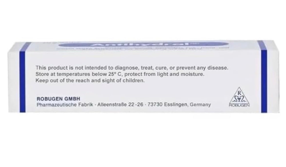 ROBUGEN 70g tube packaging shows German-made quality.