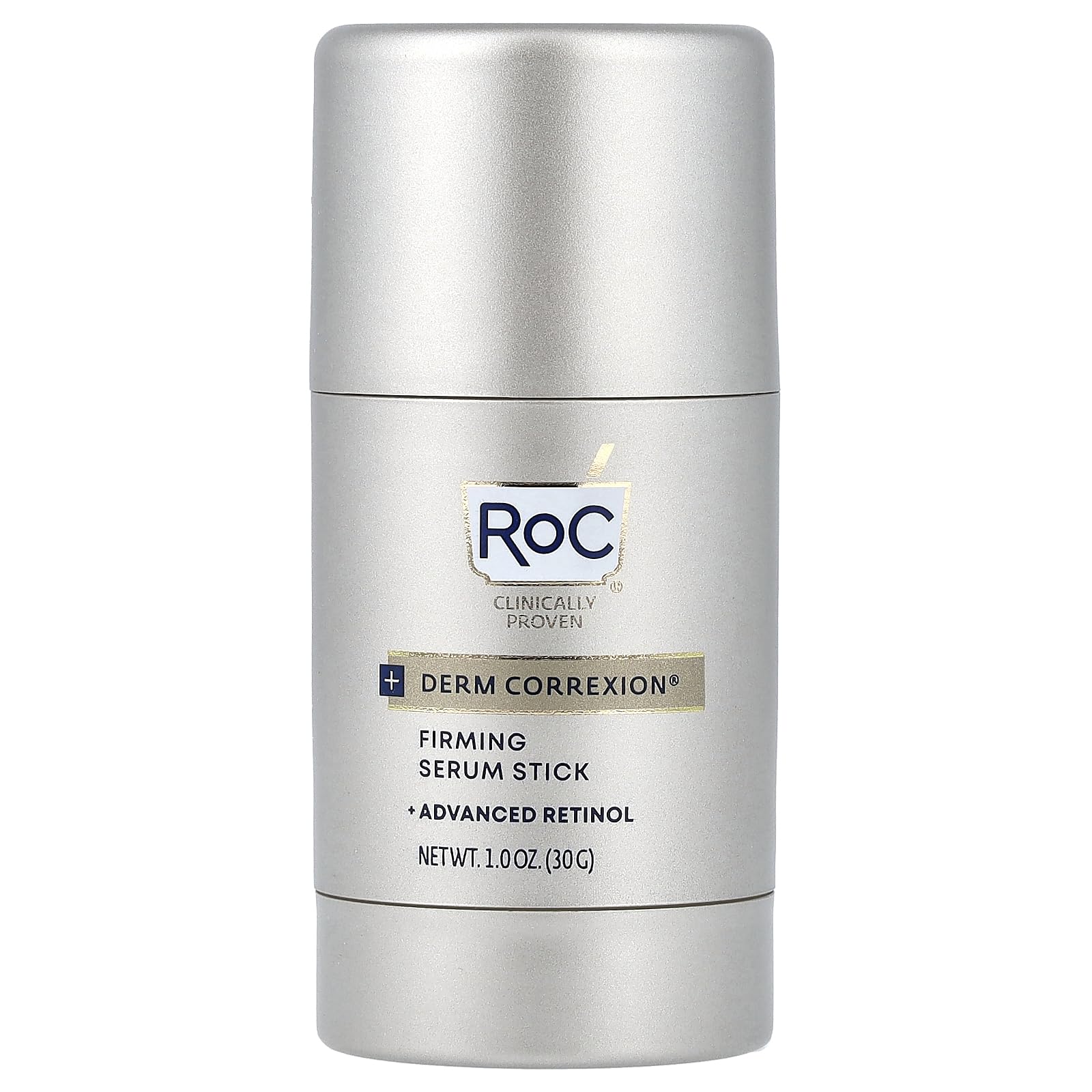 RoC DERM CORREXION Firming Serum Stick on the face provides instant firmness for smoother skin.
