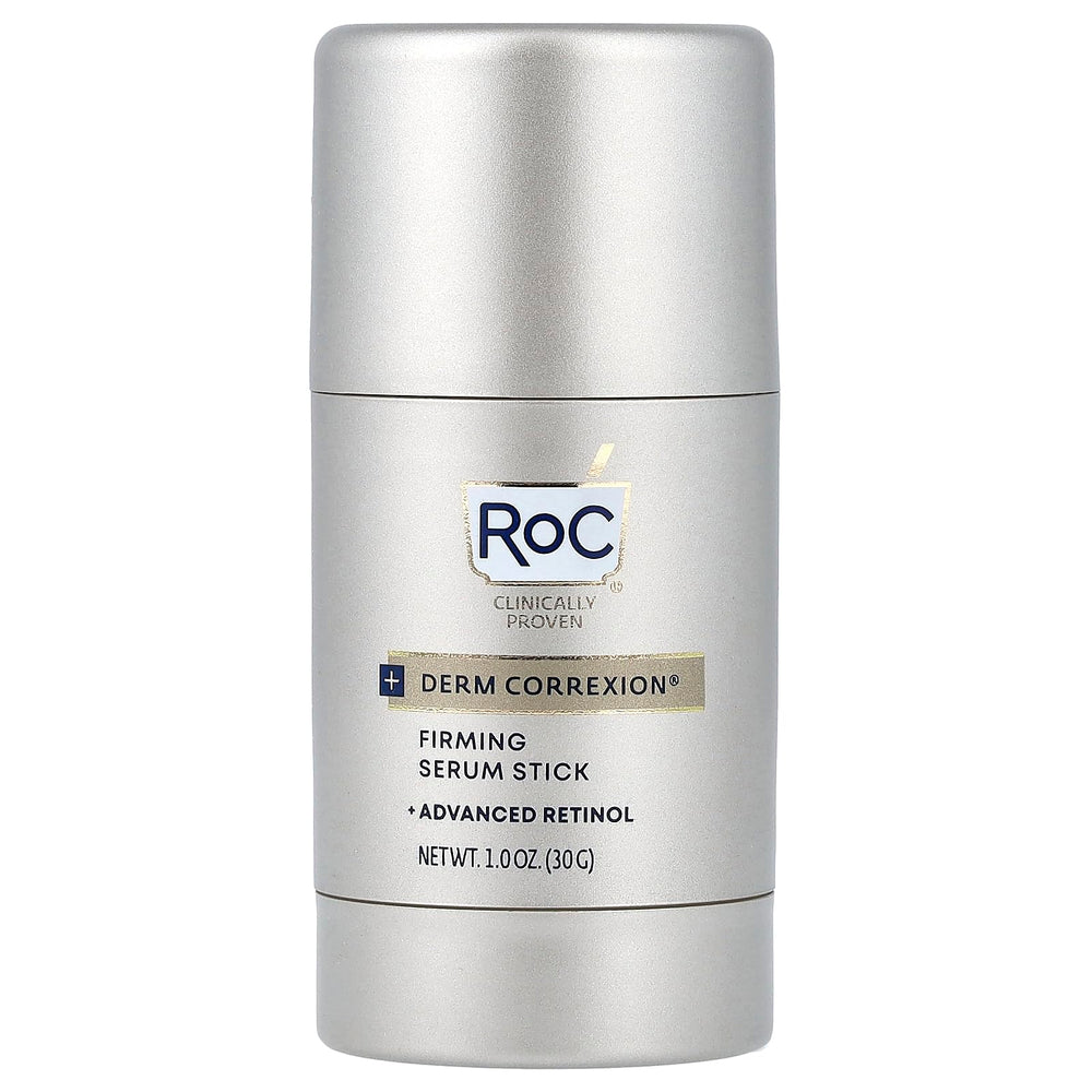 RoC DERM CORREXION Firming Serum Stick on the face provides instant firmness for smoother skin.