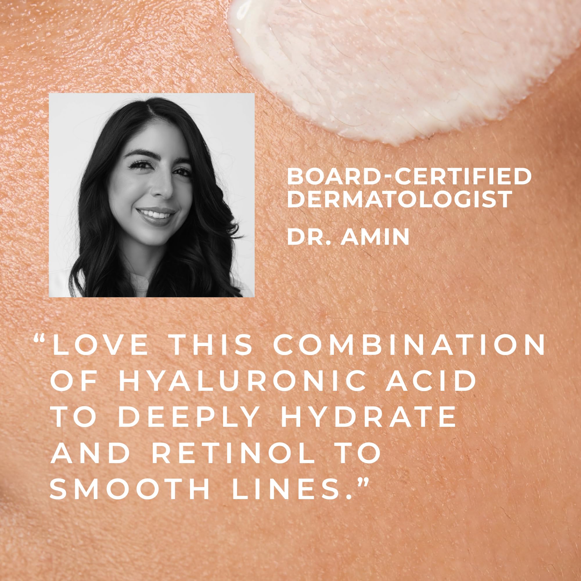 RoC Retinol Correxion Max after-use glow indicates skin refreshment