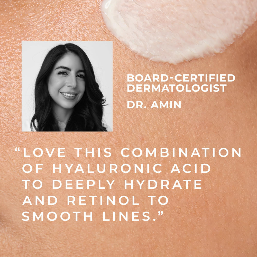 RoC Retinol Correxion Max after-use glow indicates skin refreshment