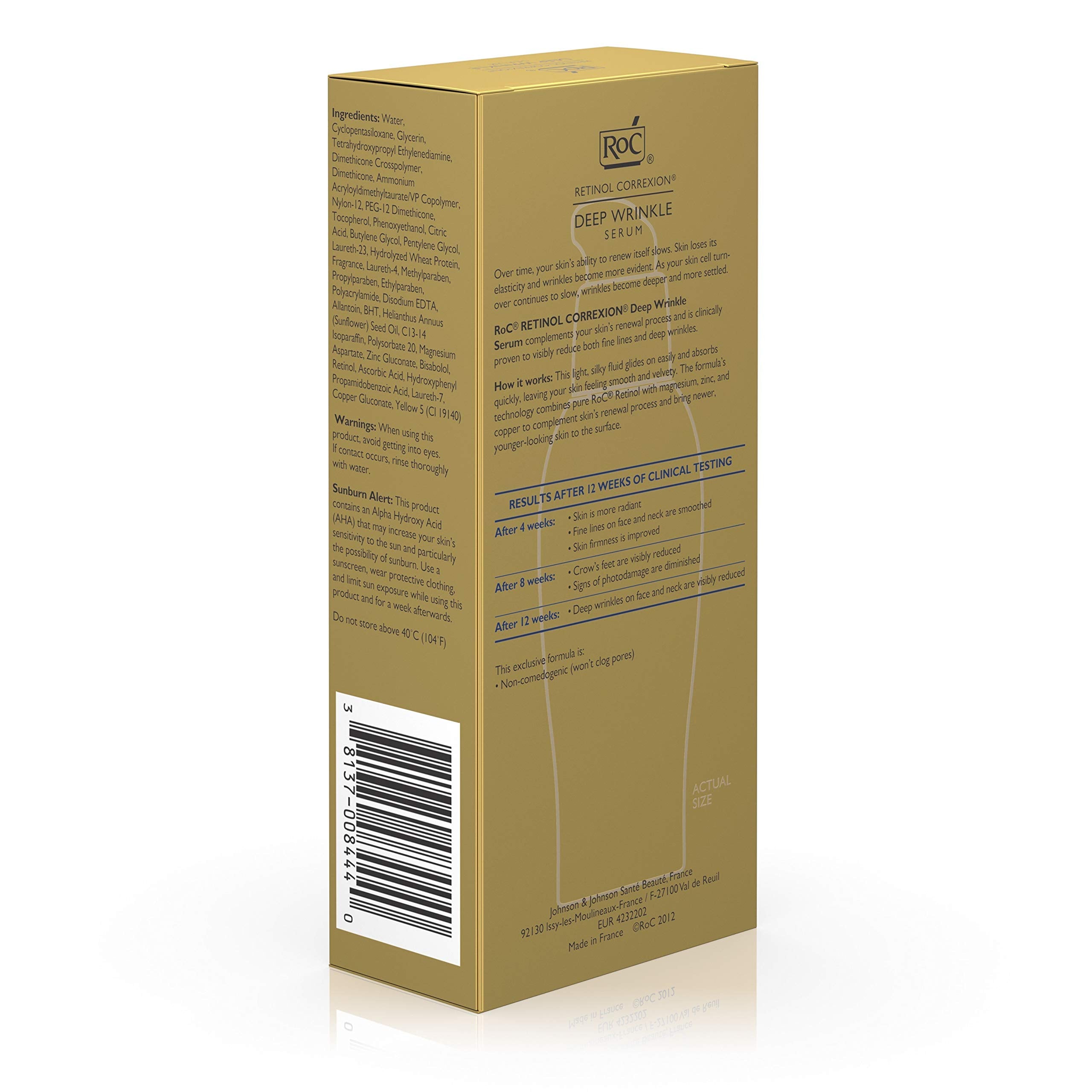 RoC serum for daily use in your skincare routine.