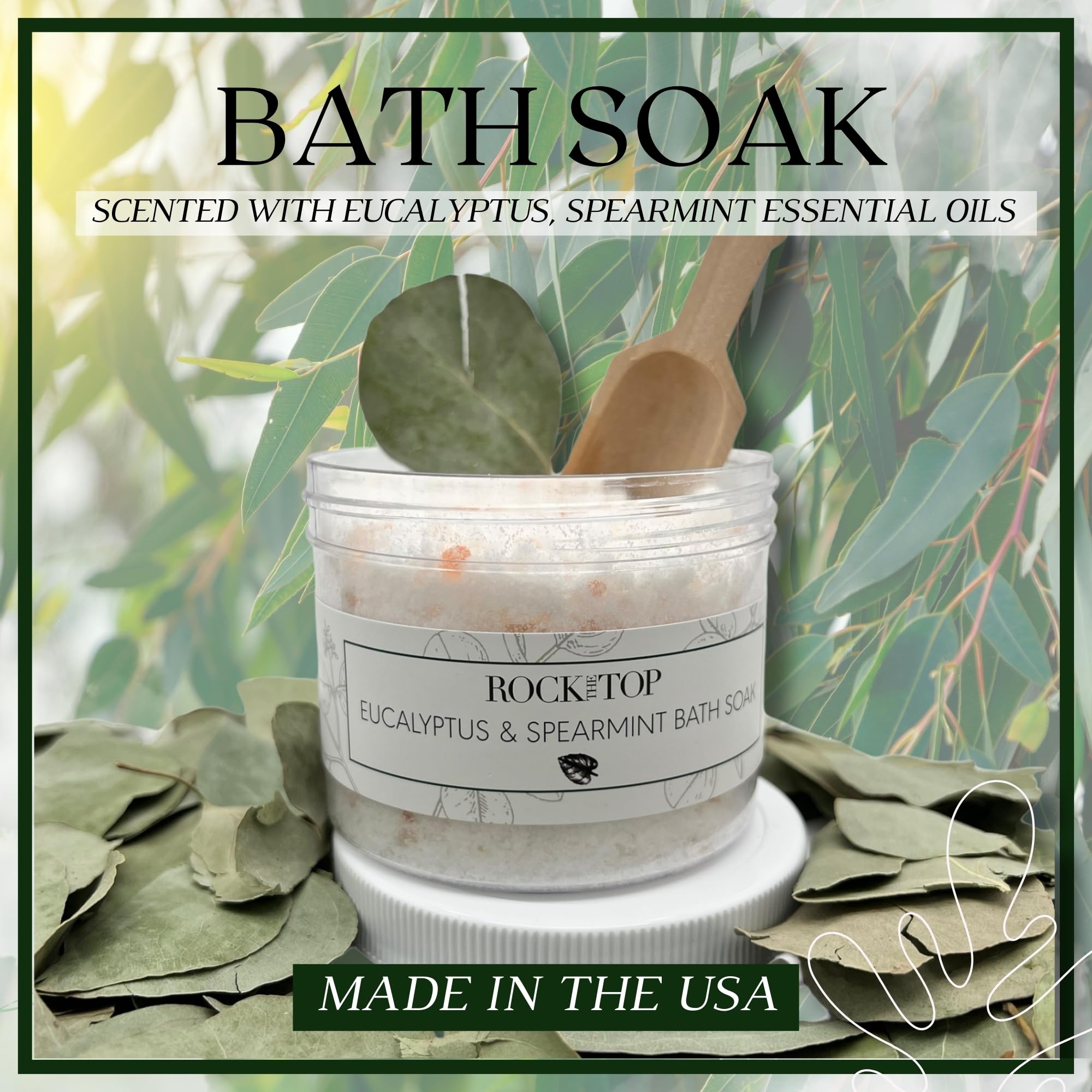 Rock the Top juniper berry soap bar cleanses with refreshing botanical scent