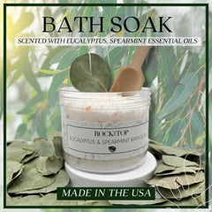 Rock the Top juniper berry soap bar cleanses with refreshing botanical scent
