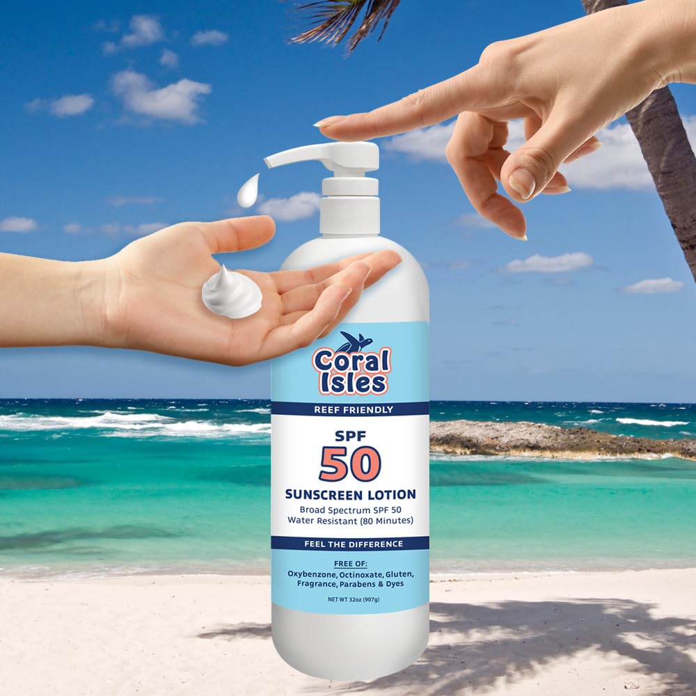 Rocky Mountain Sunscreen Coral Isles kid use for ages 6 months and up.