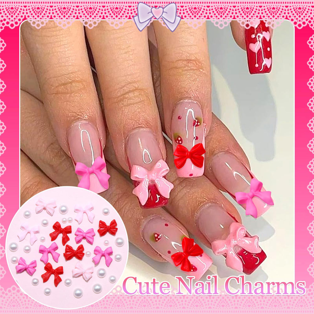 RODAKY assorted color bows for versatile manicure designs