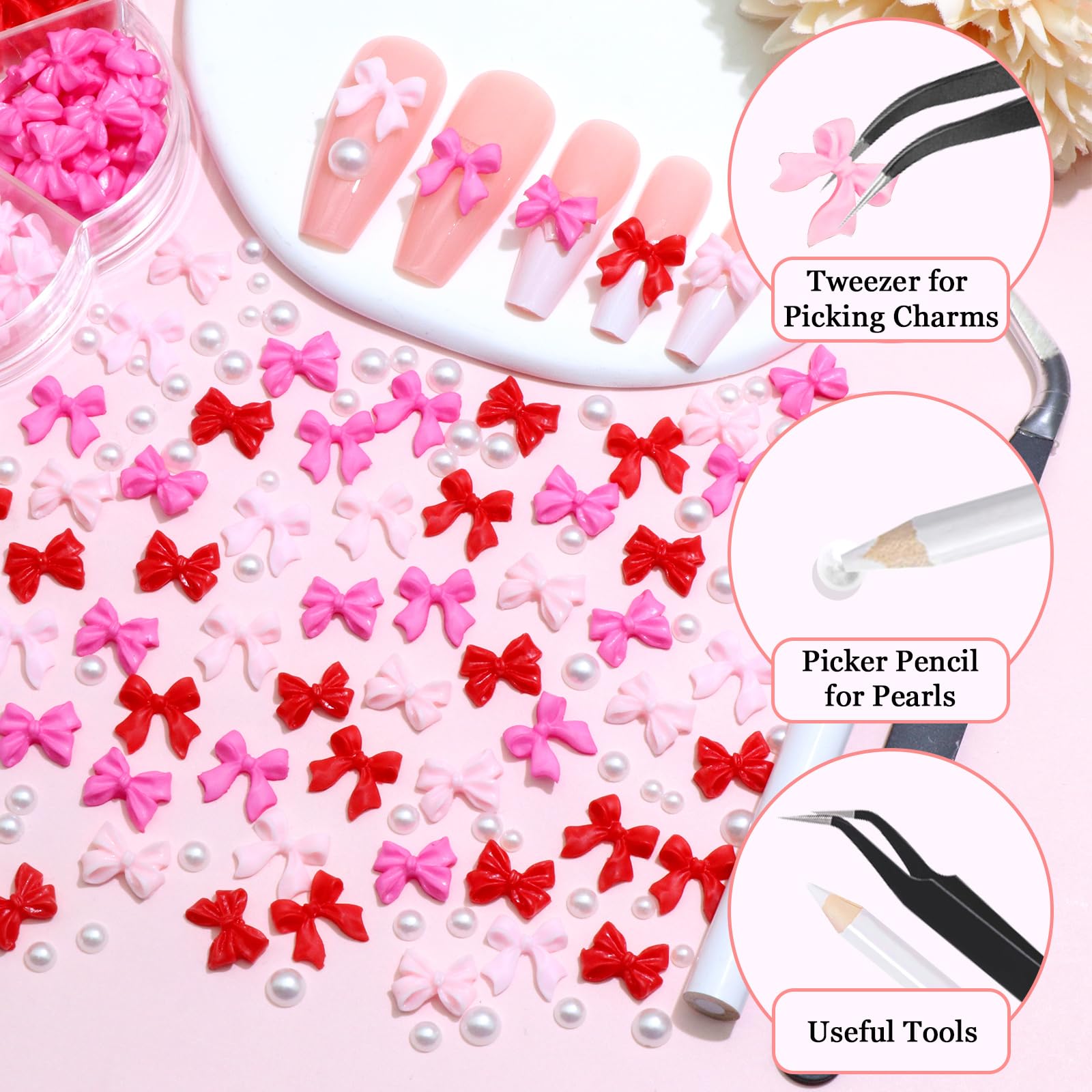 RODAKY Valentine's Day nail decor idea for festive nails
