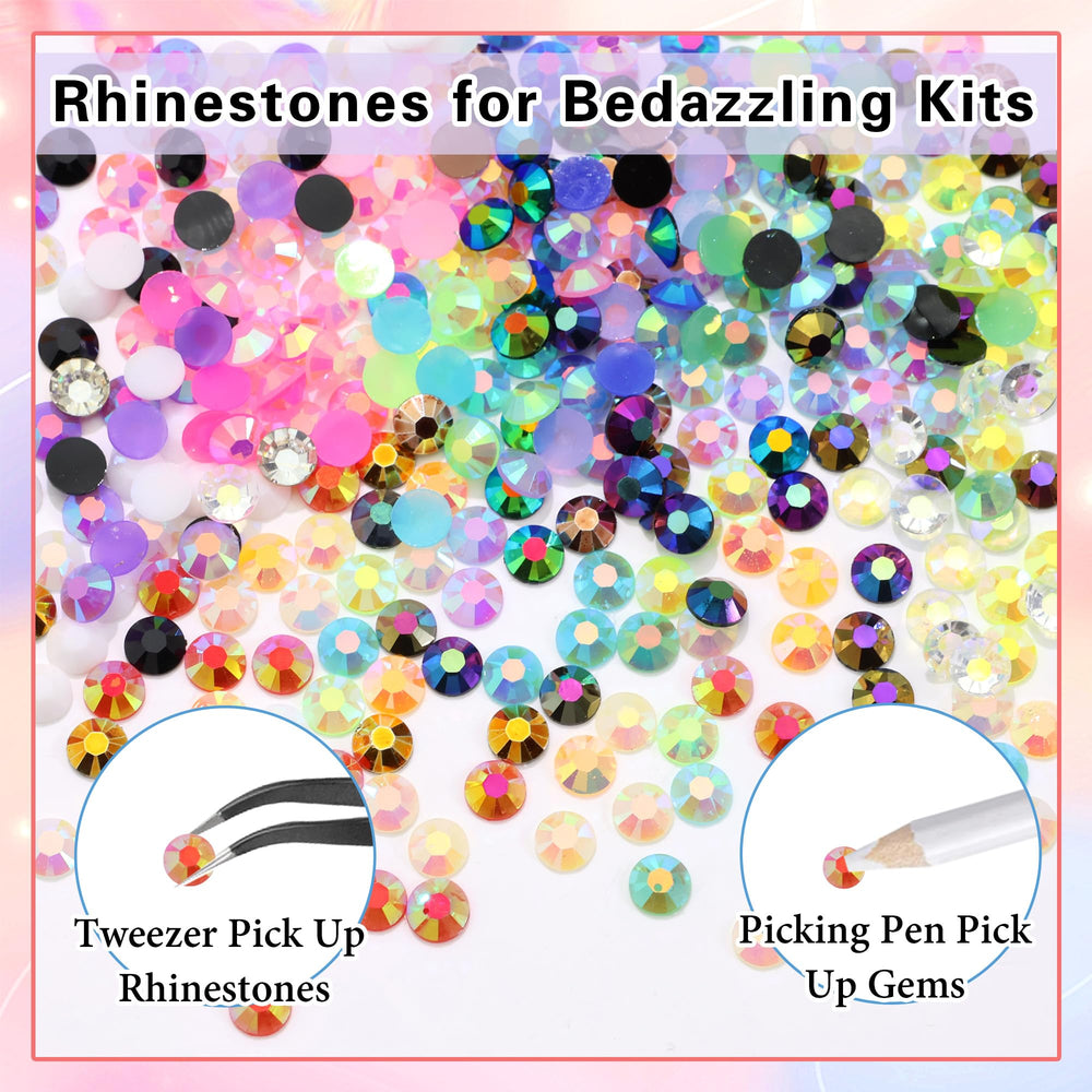 RODAKY jelly rhinestones for crafts offer versatile design options.