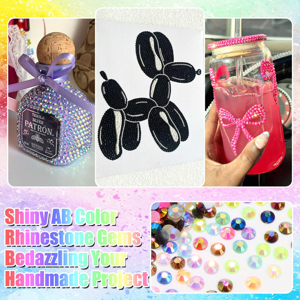 RODAKY pickup pen places 3mm AB rhinestones with precision.