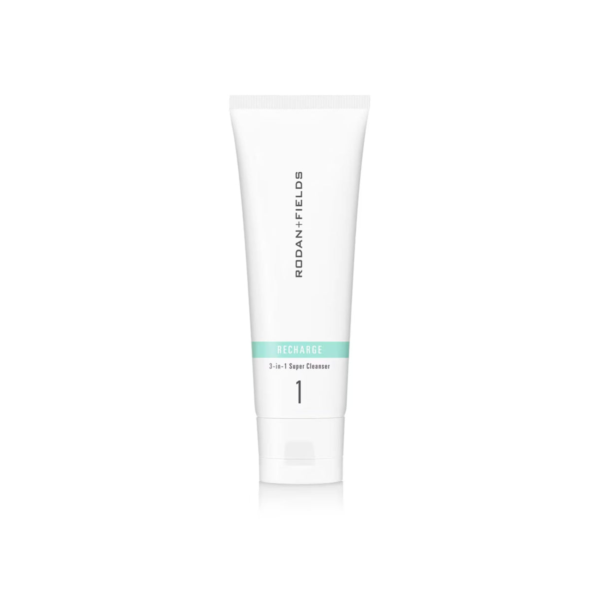 RODAN + FIELDS Recharge 3-in-1 cleanser packaging showing versatile daily cleansing use