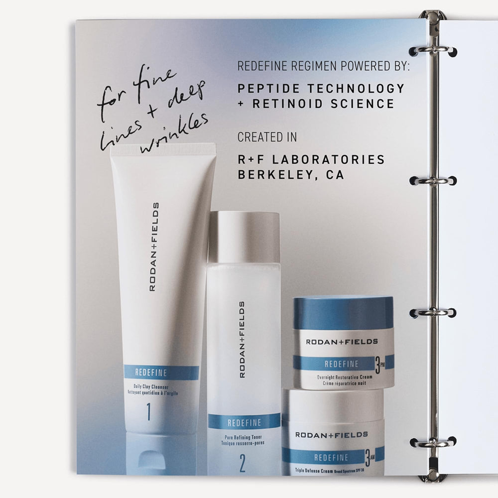 Packaging close-up highlights premium branding and integrated moisture with sun protection.
