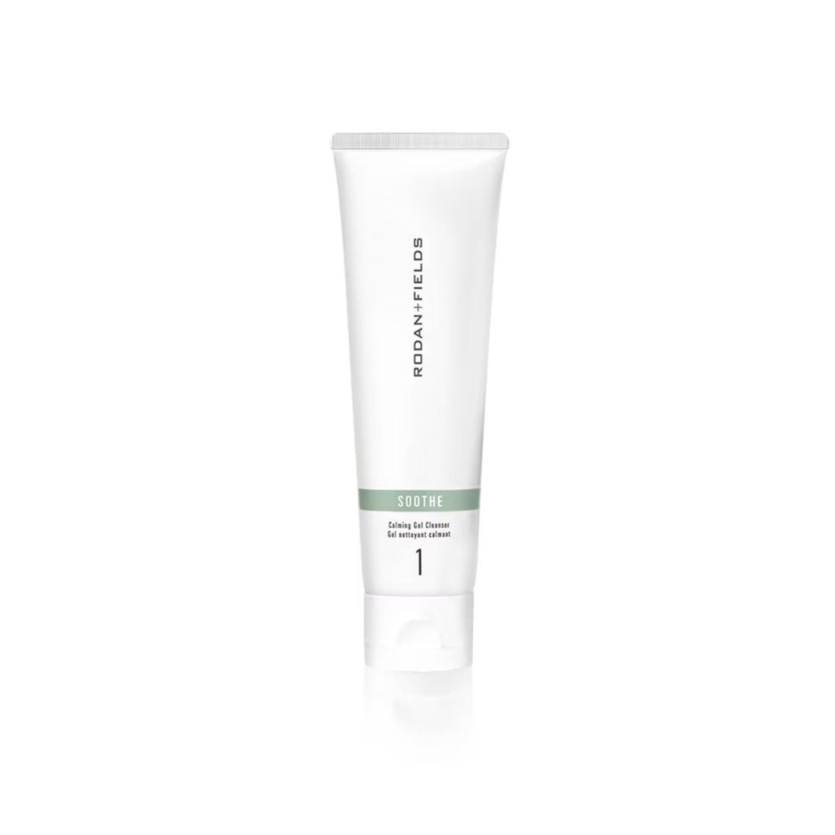 Rodan + Fields Soothe Calming Gel Cleanser bottle for gentle, hydrating cleansing.