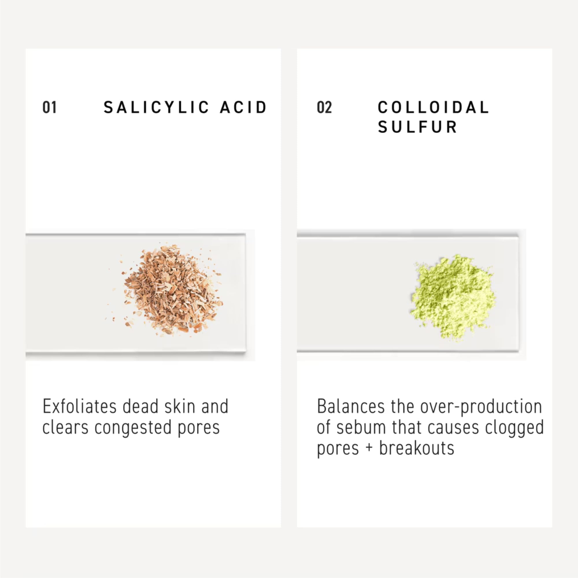 Rodan + Fields Unblemish SPF 30 matte sunscreen swatch on skin for oil-free protection.
