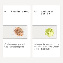 Rodan + Fields Unblemish SPF 30 matte sunscreen swatch on skin for oil-free protection.