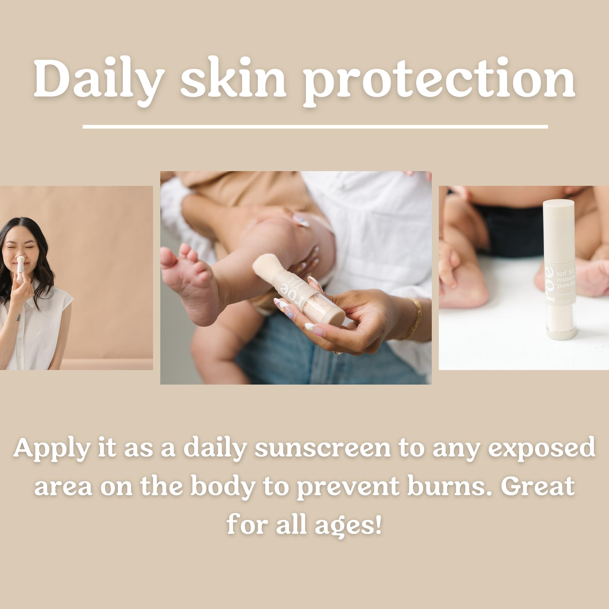 Roe Wellness kids and babies sun protection during outdoor play