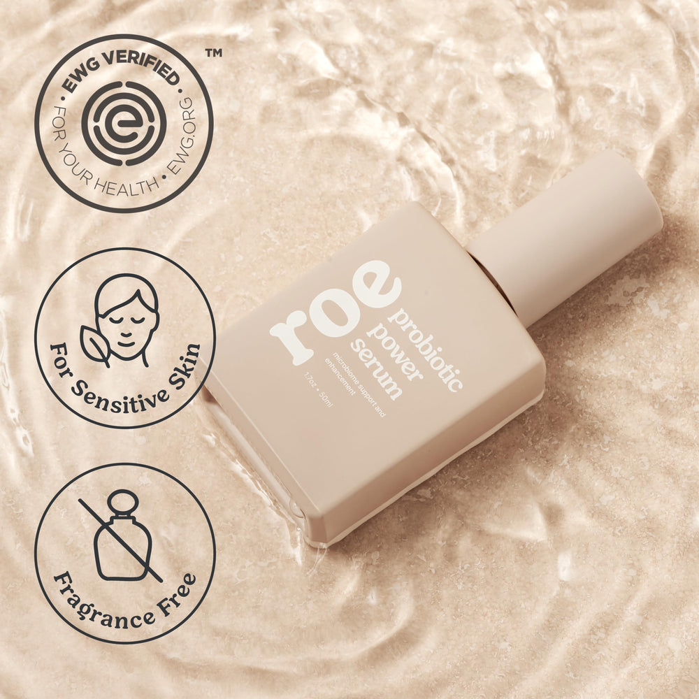 Roe Wellness Lactococcus Ferment Lysate closeup indicating gentle protective formula