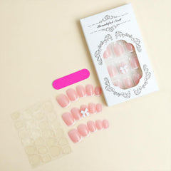 ROFIBUT short square press-on nails for fast, mess-free updates.