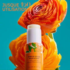 Roger & Gallet Neroli Wellbeing solid perfume rose oil offers a soothing aroma.