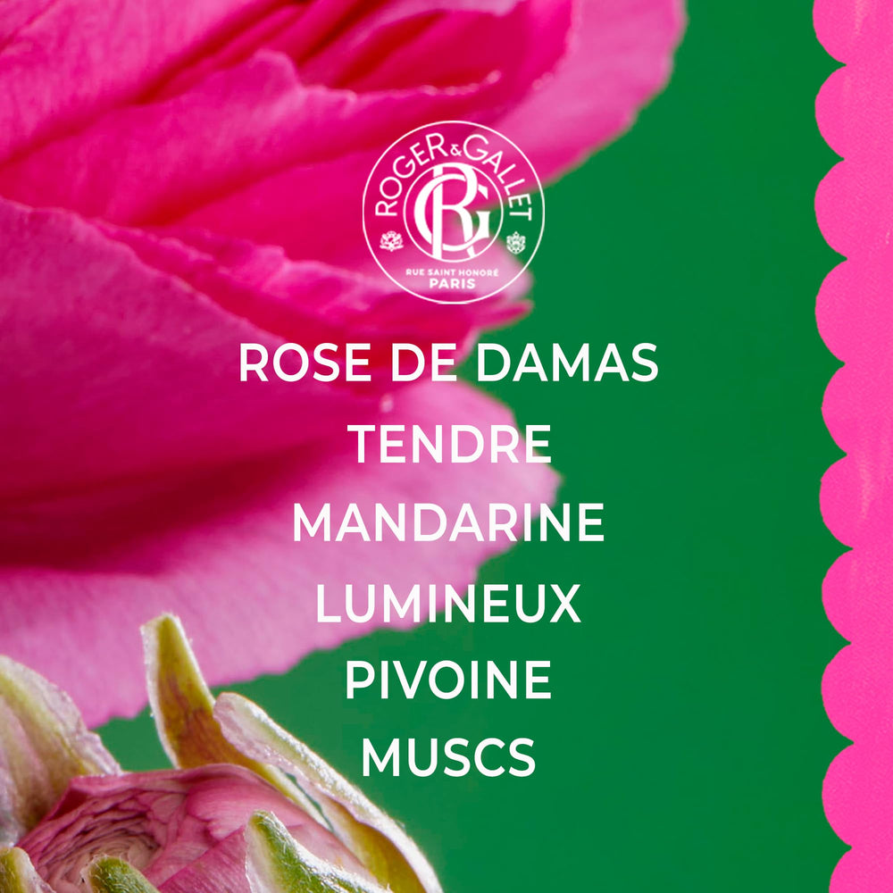 ROGER GALLET Rose Wellbeing Solid Perfume creamy texture applied to skin