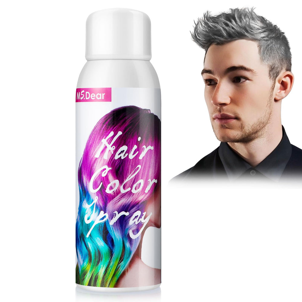 ROHVEMJ Gray Hair Spray Color compact 100 ml bottle for travel.
