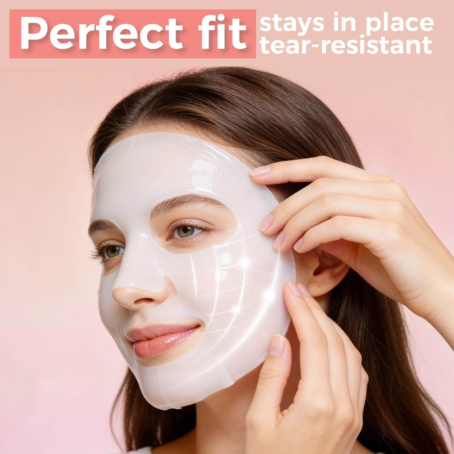 Rokelos Collagen Face Mask suits all skin types for a spa-at-home routine
